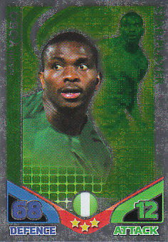 Joseph Yobo Nigeria 2010 World Cup Match Attax Star Player #173